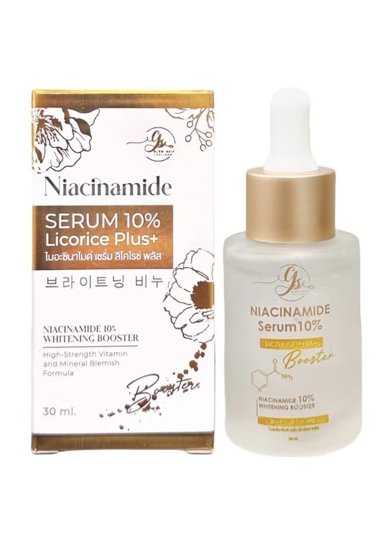 Niacinamide Serum 10% plus Licorice Booster (Korean + Thai Formula)